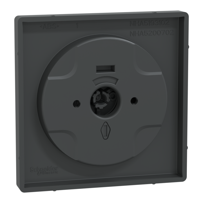 Накладка, чорна, Merten, Schneider Electric [MTN5250-6034]