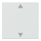 Клавіша, Merten, Sm клав 1-кн.вим. з симв в-х/в-з, білий (ral 9016), Schneider Electric, [MTN619425]