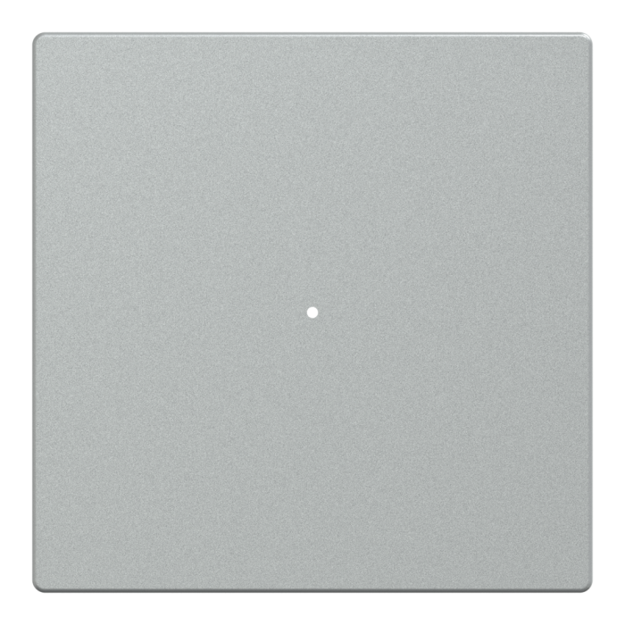 Клавіша, Merten, для 1-кнопкового вимикача, алюміній, алюмінієвий, Schneider Electric, [MTN625160]