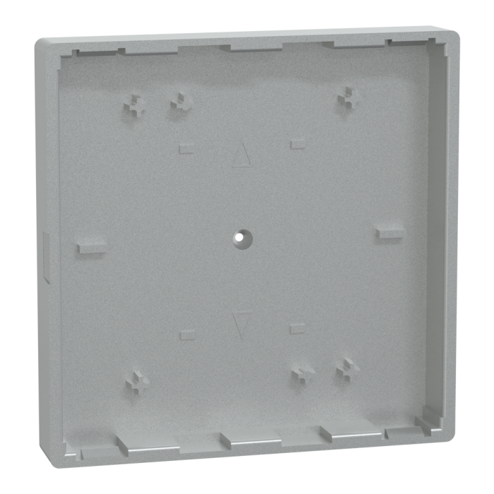 Клавіша, Merten, для 1-кнопкового вимикача, маркування стрілка ''вгору/вниз'', алюміній, алюмінієвий, Schneider Electric, [MTN625560]