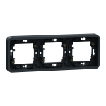 Кріпильна рама 3 постова, сіра, Mureva Styl - Schneider Electric [MUR34109]