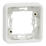 Кріпильна рама 1 постова, біла, Mureva Styl - Schneider Electric [MUR39107]