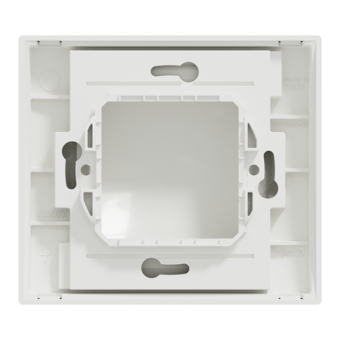 Рамка, 2 модулі, біла, Unica New, Schneider Electric [NU044218]