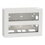 Білий, 2 x 10 модулів, Unica New - Schneider Electric [NU121020]