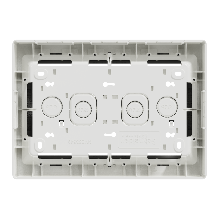 2 x 10 модулів, білий, Unica New, Schneider Electric [NU121020]