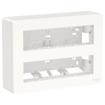 Білий, 2 x 8 модулів, Unica New - Schneider Electric [NU121820]