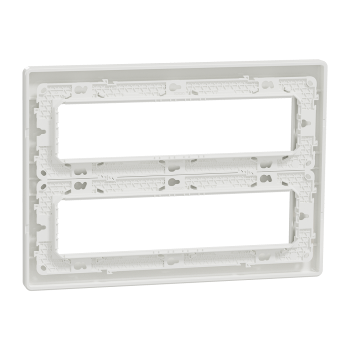 2 x 8 модулів, білий, Unica New, Schneider Electric [NU121820]
