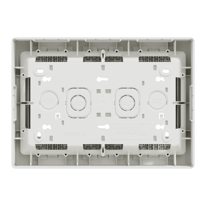 3 x 4 модулі, білий, Unica New, Schneider Electric [NU123418]