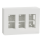 3 x 4 модулі, білий, Unica New, Schneider Electric [NU123418]