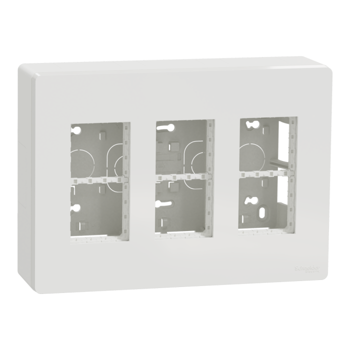 3 x 4 модулі, білий, Unica New, Schneider Electric [NU123418]