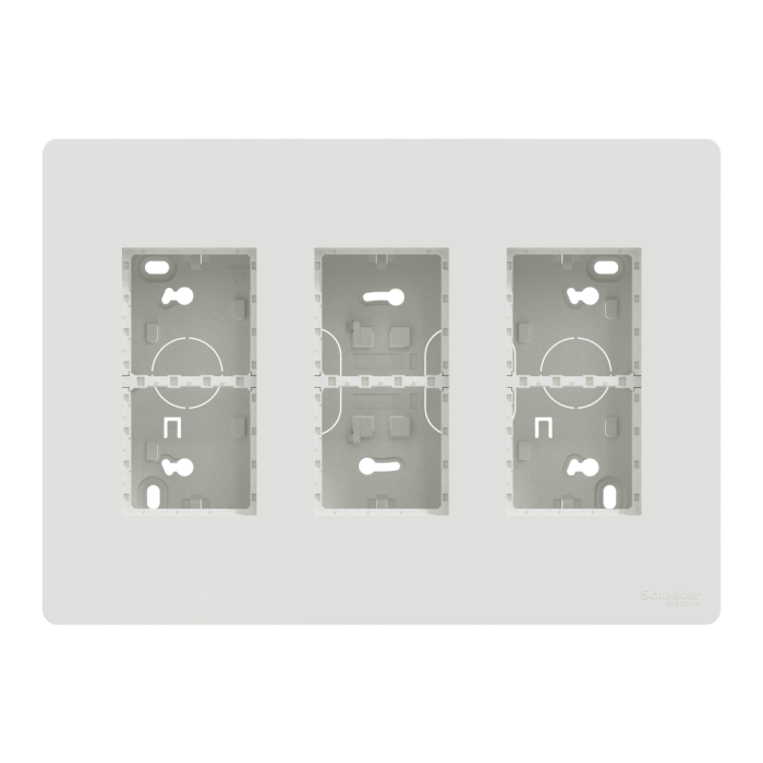 3 x 4 модулі, білий, Unica New, Schneider Electric [NU123418]