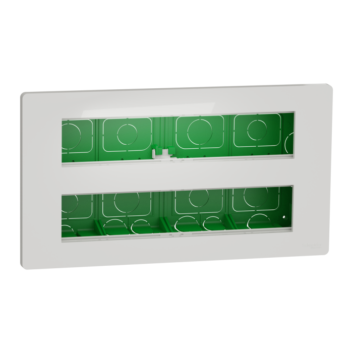 2 x 10 модулів, білий, Unica New, Schneider Electric [NU171020]