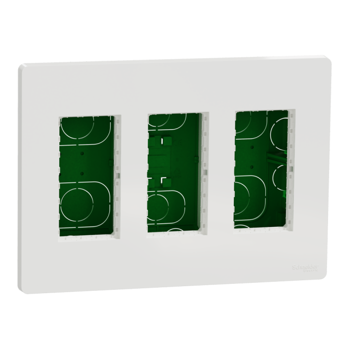 3 x 4 модулі, білий, Unica New, Schneider Electric [NU173418]