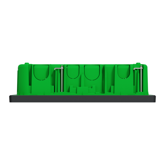 3 x 4 модулі, чорний, Unica New, Schneider Electric [NU173454]