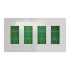 Білий, 4 х 4 модулі, Unica New - Schneider Electric [NU174418]