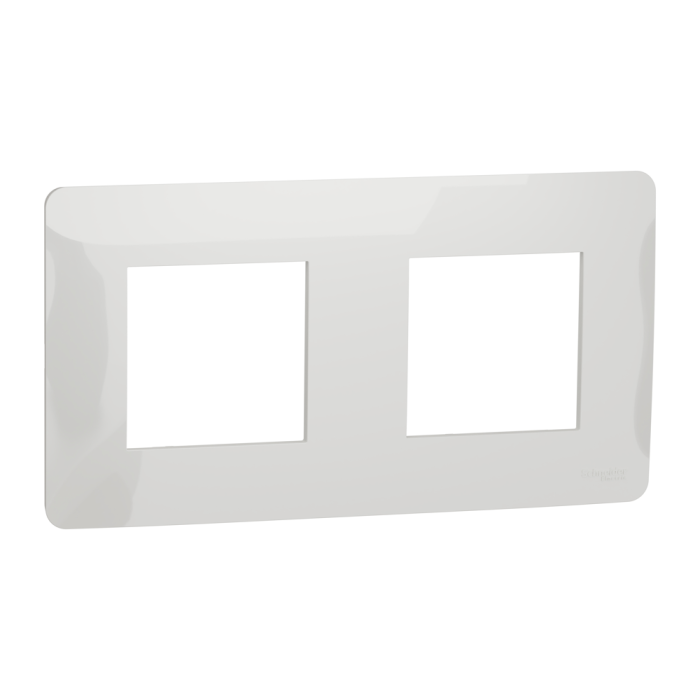Рамка, 2 x 2 модулі, біла, Unica New, Schneider Electric [NU200418]