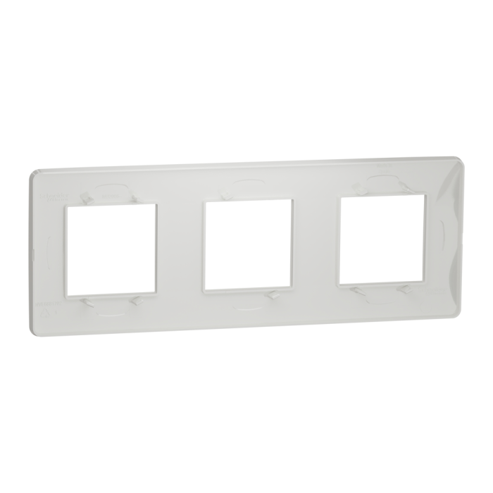 Рамка, 3 x 2 модулі, біла, Unica New, Schneider Electric [NU200618]