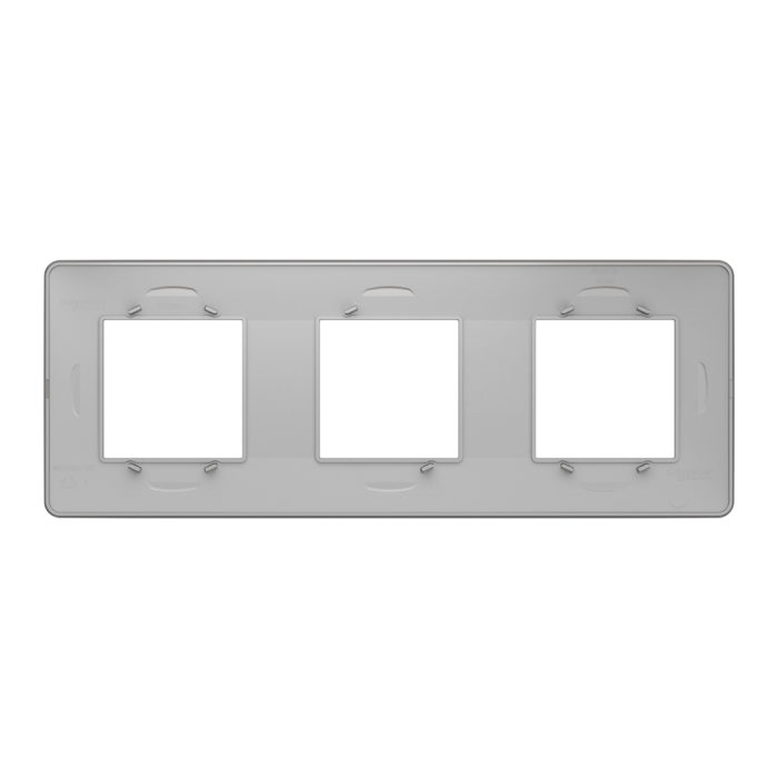 Рамка, 3 x 2 модулі, алюмінієва, Unica New, Schneider Electric [NU200630]