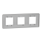 Рамка, 3 x 2 модулі, алюмінієва, Unica New, Schneider Electric [NU200630]