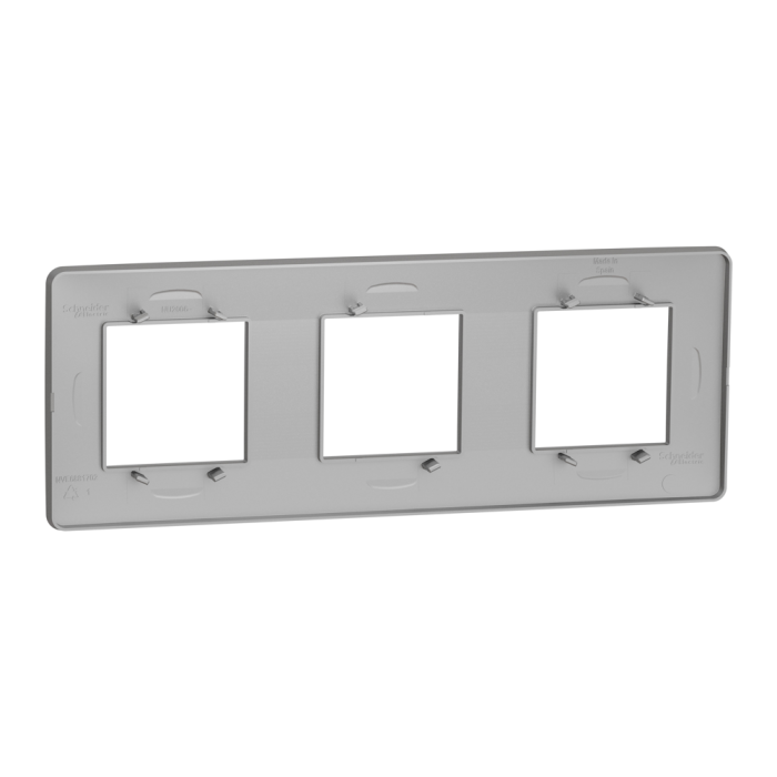 Рамка, 3 x 2 модулі, алюмінієва, Unica New, Schneider Electric [NU200630]