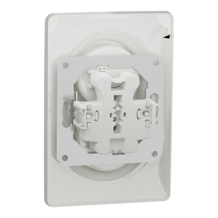 Розетка, 16 А, біла, Unica New, Schneider Electric [NU206318]