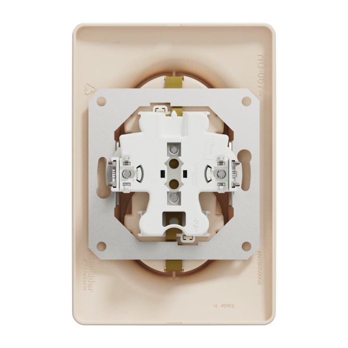 Розетка, 16 А, Unica New, Schneider Electric [NU206744]