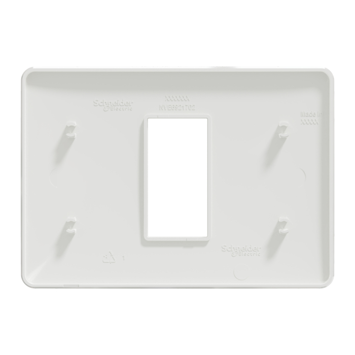 Рамка, 1 модуль, біла, Unica New, Schneider Electric [NU210118]