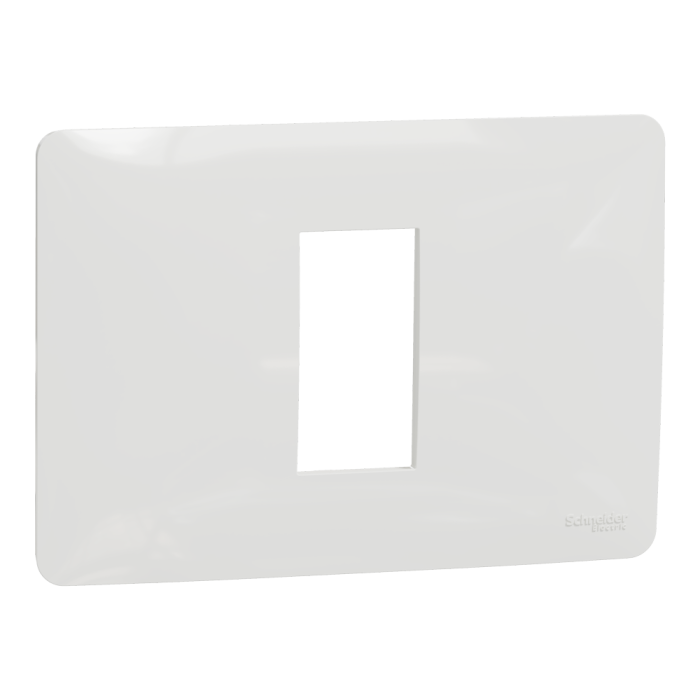 Рамка, 1 модуль, біла, Unica New, Schneider Electric [NU210118]
