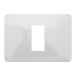 Рамка 1 постова, біла, Unica New - Schneider Electric [NU210118]