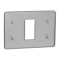 Рамка, 1 модуль, алюмінієва, Unica New, Schneider Electric [NU210130]