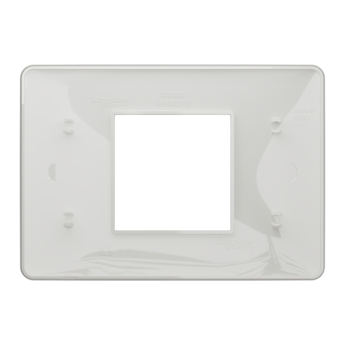Рамка, 2 модулі, біла, Unica New, Schneider Electric [NU210218]