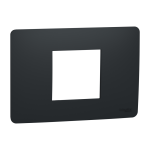 Рамка 1 постова, чорна, Unica New - Schneider Electric [NU210254]