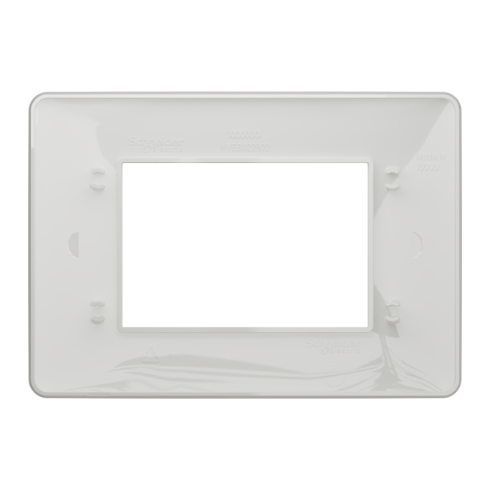 Рамка, 3 модулі, біла, Unica New, Schneider Electric [NU210318]