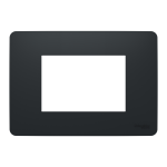 Рамка 1 постова, чорна, Unica New - Schneider Electric [NU210354]