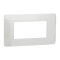 Рамка, 4 модулі, біла, Unica New, Schneider Electric [NU210418]