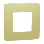 Рамка 1 постова, зелена, Unica New - Schneider Electric [NU280211]