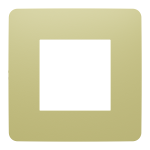 Рамка 1 постова, зелена, Unica New - Schneider Electric [NU280211]