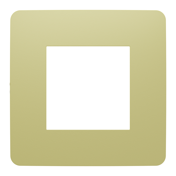 Рамка, 2 модулі, зелена, Unica New, Schneider Electric [NU280211]