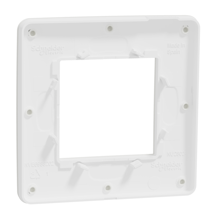 Рамка, 2 модулі, біла, Unica New, Schneider Electric [NU280218]