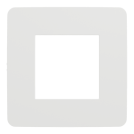 Рамка 1 постова, біла, Unica New - Schneider Electric [NU280218]