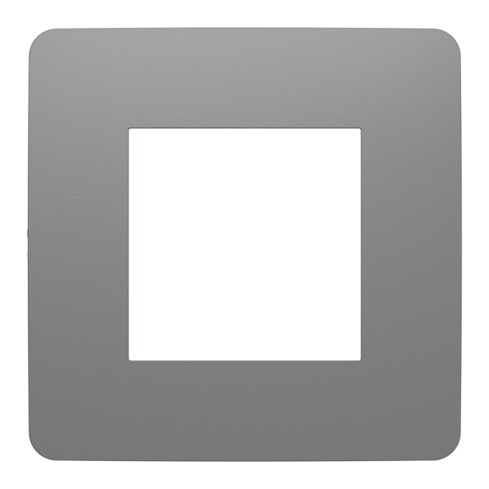 Рамка, 2 модулі, чорна, Unica New, Schneider Electric [NU280221]