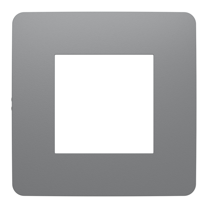 Рамка, 2 модулі, чорна, Unica New, Schneider Electric [NU280222]