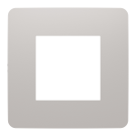 Рамка 1 постова, сіра, Unica New - Schneider Electric [NU280224]