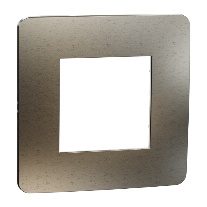 Рамка, 2 модулі, бронза, Unica New, Schneider Electric [NU280250M]