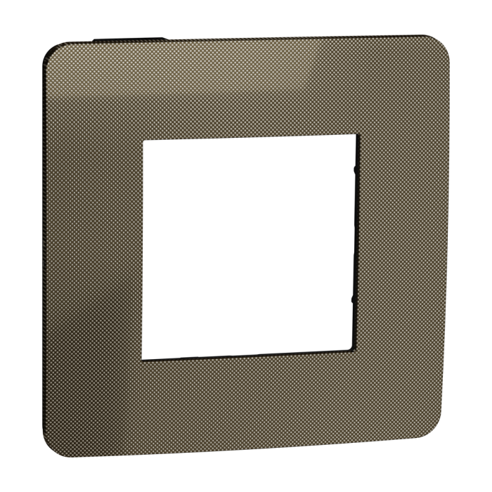 Рамка, 2 модулі, бронза, Unica New, Schneider Electric [NU280252]