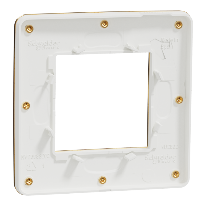 Рамка, 2 модулі, Unica New, Schneider Electric [NU280257M]