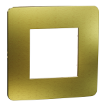 Рамка 1 постова, золота, Unica New - Schneider Electric [NU280260M]