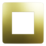 Рамка 1 постова, золота, Unica New - Schneider Electric [NU280260M]