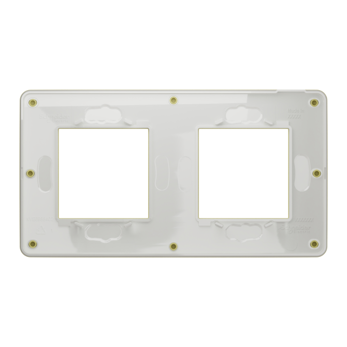 Рамка, 2 x 2 модулі, зелена, Unica New, Schneider Electric [NU280411]