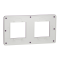Рамка, 2 x 2 модулі, Unica New, Schneider Electric [NU280414]